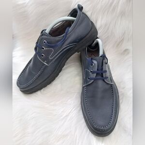 Kids Navy Blur Loafers Size 2.5 US